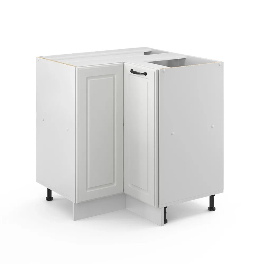 Vicco Eckunterschrank R-Line in Weiß im Landhausstil, Breite: 87 cm - Bild 2