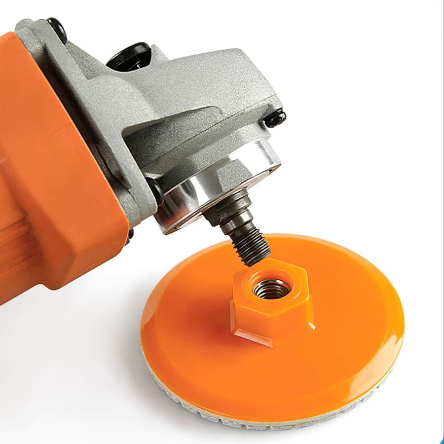 Vibratite Diamant Polierscheibe für Nass- und Trockenschleifen, Durchmesser: 80 mm, Farbe: Orange - Bild 3