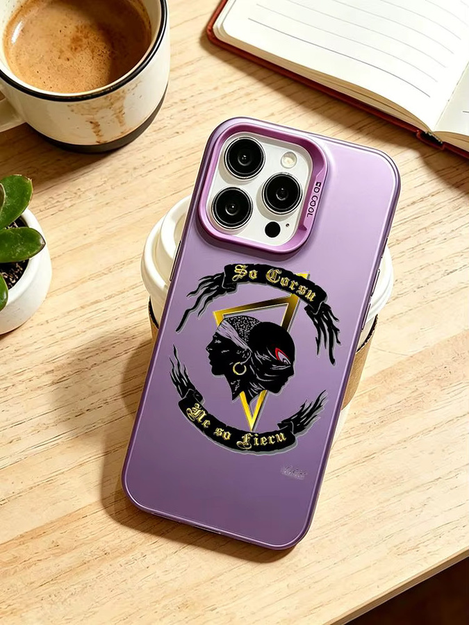 Handyhülle Karte von Korsika Silber-Serie für Apple iPhone 11 bis 17 Pro Max Plus und 17Air - Bild 3