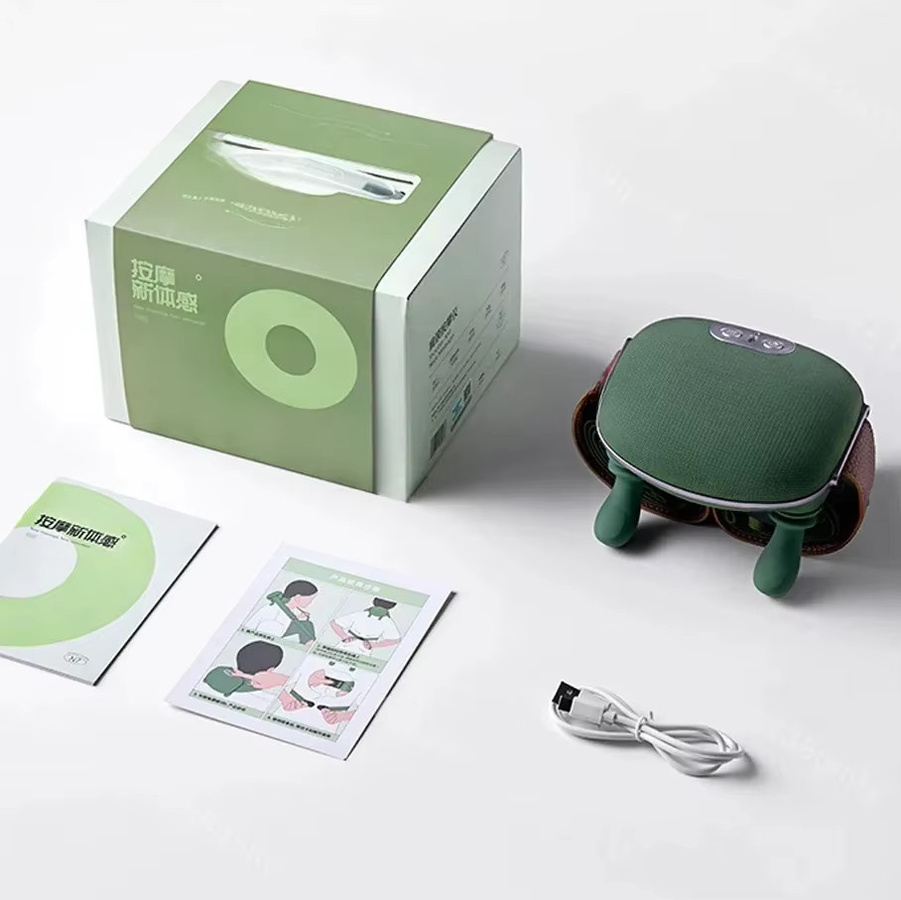 NUOYING Elektrisches Knetmassage-Kissen, Green, Unisex - Bild 4