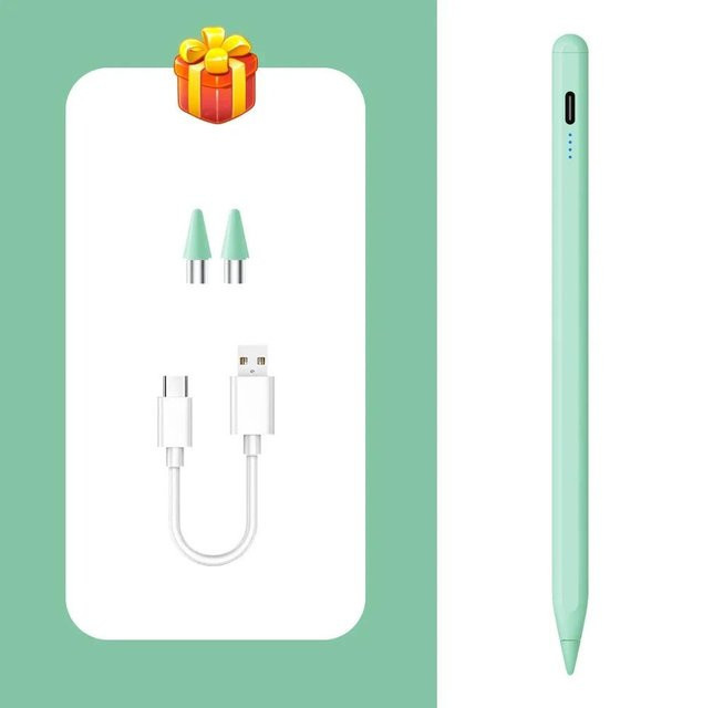 Universeller Stylus Touch Pen in Grün für Samsung Tab A11, A9 8,7 Zoll, A7 Lite T290 T295 und Huawei Android Mobiltelefone - Bild 1