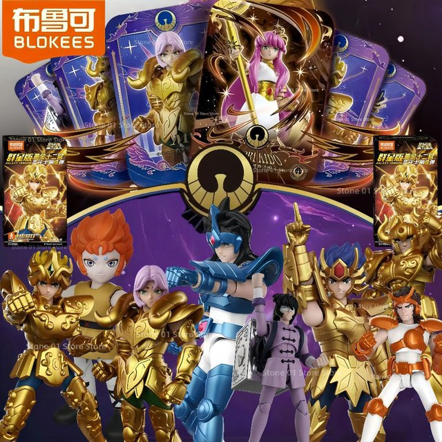 Blokees Saint Seiya Athena Saori Kido Galaxy Version Vol.3, Actionfigur - Bild 1