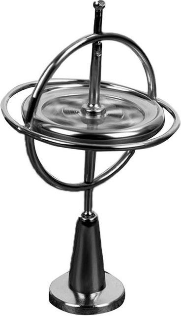 Binchi Selbstbalancierendes Gyroskop, Anti-Schwerkraft Dekompression, Sechste Generation, Bunter Fingerkreisel, schwarz - Bild 1