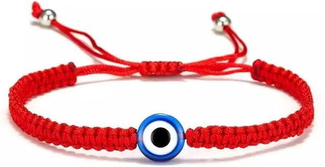 Armband, Türkische Nazar, Geflochtenes Seil, Harz, Bunt, Unisex - Bild 1