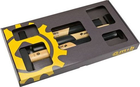 Peddinghaus Schlosserhammer Club mit Holzgriff und Stahlkopf, 2180 g, Mehrfarbig - Bild 1