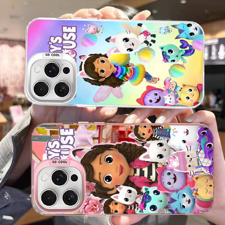 Cartoon Gabby's Dollhouse Handyhülle für iPhone 11 bis iPhone 17 Pro Max in Multicolor mit matter Oberfläche - Bild 2