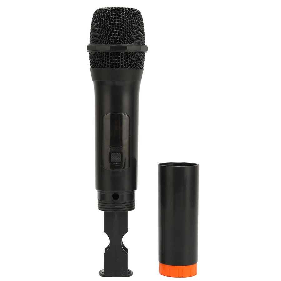Andoer UHF Wireless Handheld Mikrofon mit Rauschunterdrückung und USB-Empfänger, Schwarz, 3,5 mm Jack - Bild 3
