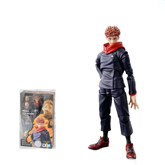 Bandai S.H.Figuarts Jujutsu Kaisen Figuren Set aus der Jujutsu Line mit Satoru Gojo, Yuji Itadori, Megumi Fushiguro und Nobara Kugisaki in Multicolour - Bild 2