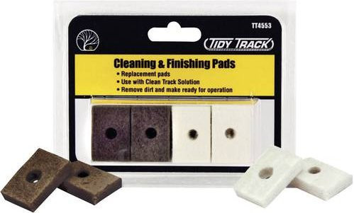 Woodland Scenics WTT4553 Schienen Reinigungs-Pads für H0, N und TT im 1 Set - Bild 1