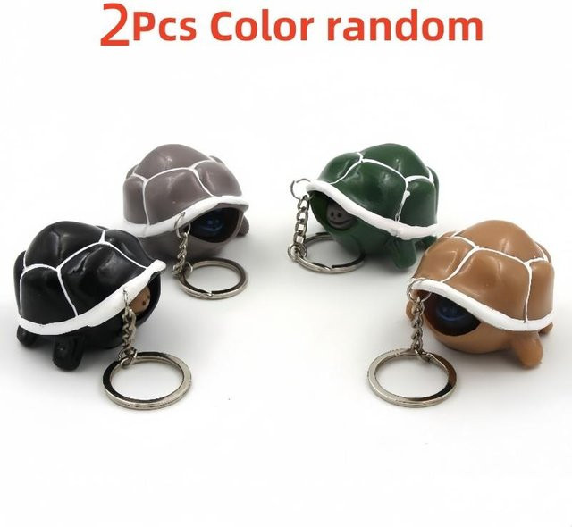 Topmix Schlüsselanhänger Schildkröte, gray, Unisex - Bild 1