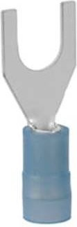 ABB Gabelkabelschuh 7TCA301120R0068 in Blau und Silber aus Messing - Bild 1