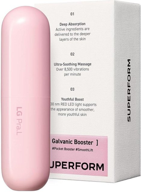 LG Pra.L Super-Foam Galvanic Booster Beauty-Gerät, Blush Pink - Bild 1