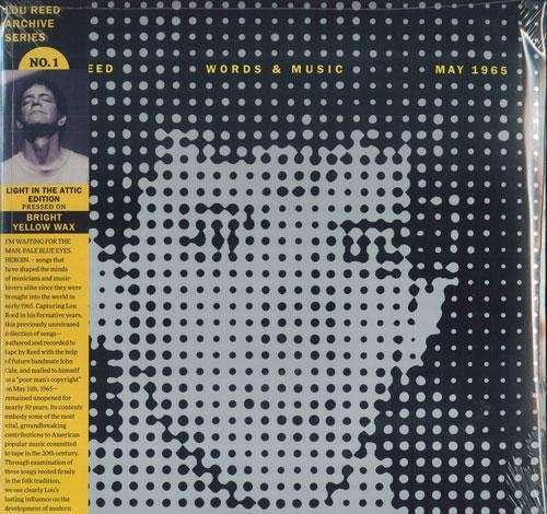 Lou Reed LP Schallplatte Words & Music, May 1965 - Rock Vinyl 2022 US Edition - Bild 1