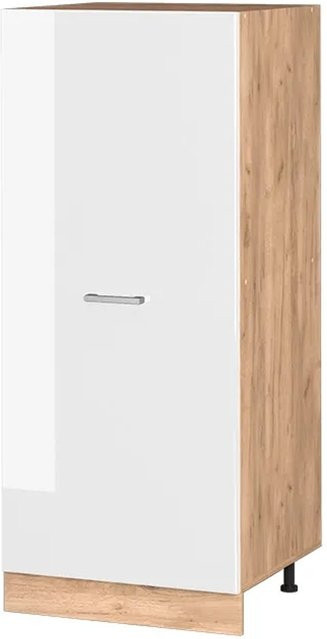 Vicco R-Line Backofenumbauschrank Küchenschrank in Eiche und Weiß mit großer Tür, Breite: 60 cm - Bild 2