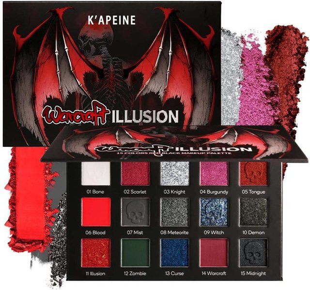 K'APEINE Lidschatten-Palette, Gray, Schimmernd, Puder, Unisex - Bild 1