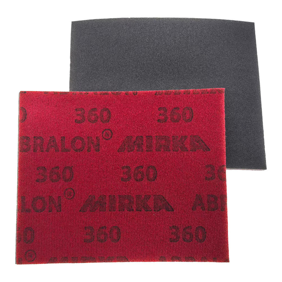 Mirka Abralon Schleifscheibe Schwamm Schleifpapier 360 Körnung für Holz und Auto, Durchmesser: 115 mm, B/T/H: 115 x 140 mm, trocken und nass anwendbar - Bild 3