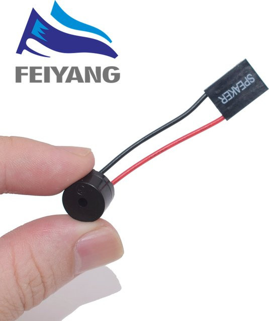 SAMIROB Mini-Stecker Lautsprecher für PC Motherboard BIOS Piepton Alarm in Schwarz - Bild 1