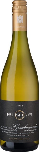 Rings Grauburgunder Weißwein, 2025, Pfalz, trocken, 0,75 l - Bild 1