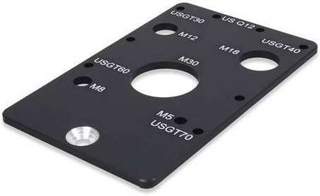 Di-soric Montageplatte 213693 in Schwarz - Bild 1