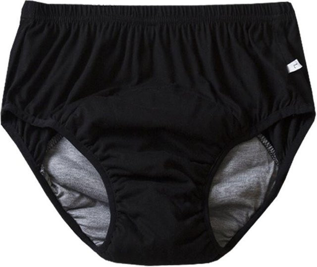 Lucky Black Cat Inkontinenzhosen aus Baumwolle, Schwarz, 2XL, Unisex - Bild 1