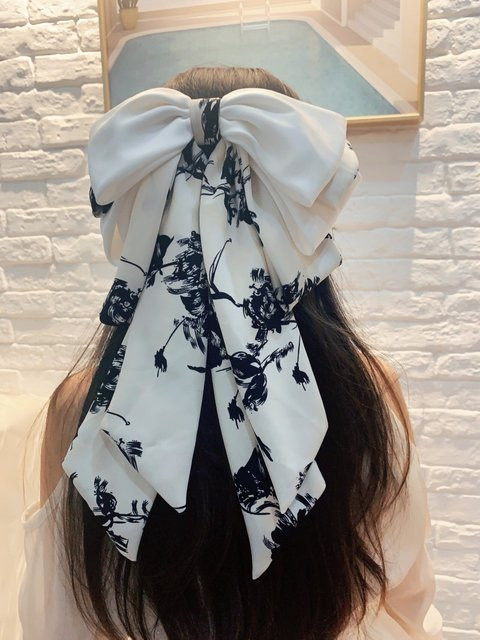 JIAONUOER Haarspange, Schleife, Satin, Damen - Bild 1