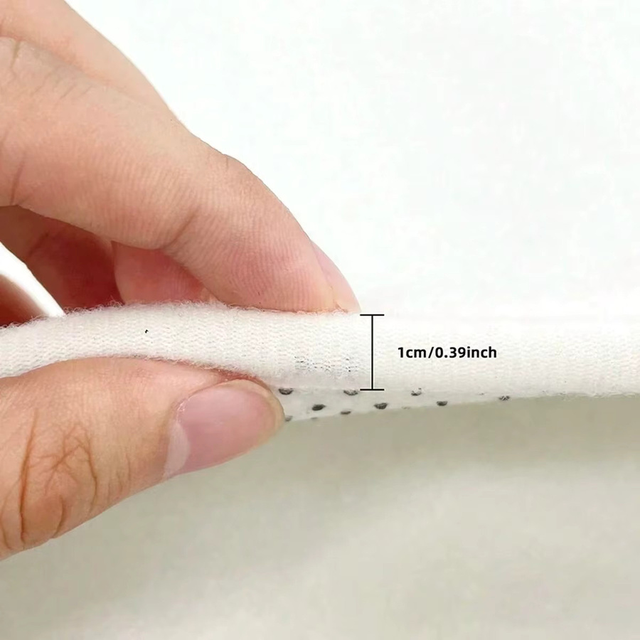 VIKAMA Moderner geometrischer Teppich, weich und schallabsorbierend für Schlafzimmer und Flur, Rechteckig, Breite: 120 cm - Bild 2