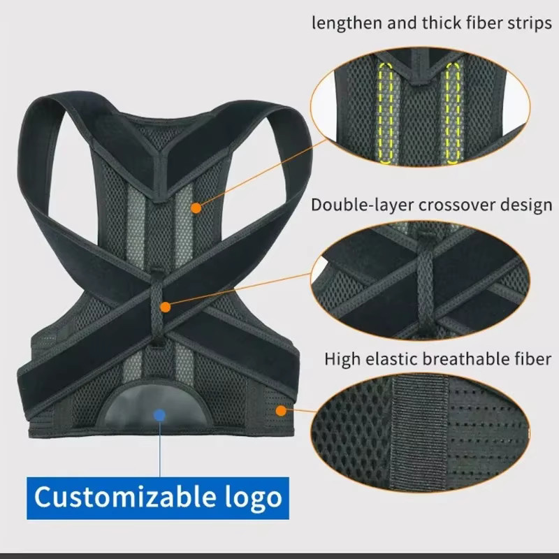 Orthopädischer Wirbelsäulen-Korrektur-Gürtel, Unisex - Bild 4