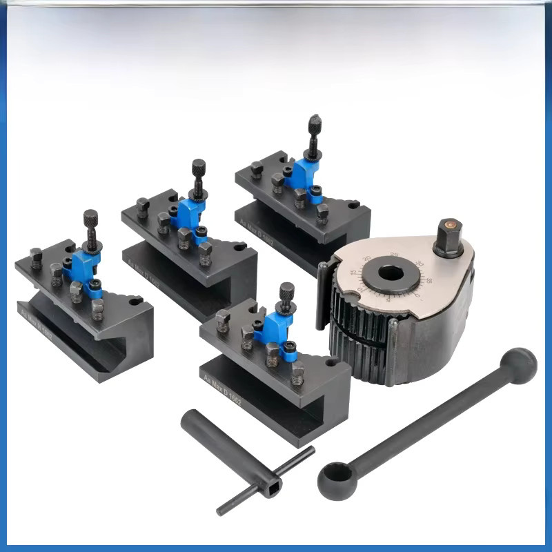 GEDEIHEN Schnellwechsel-Werkzeughalter-Set Aa Pro Plus MAX-Typ Quench in Schwarz für WM210V, WM180V und 0618 mit 12 x 12 mm und 16 x 16 mm - Bild 1