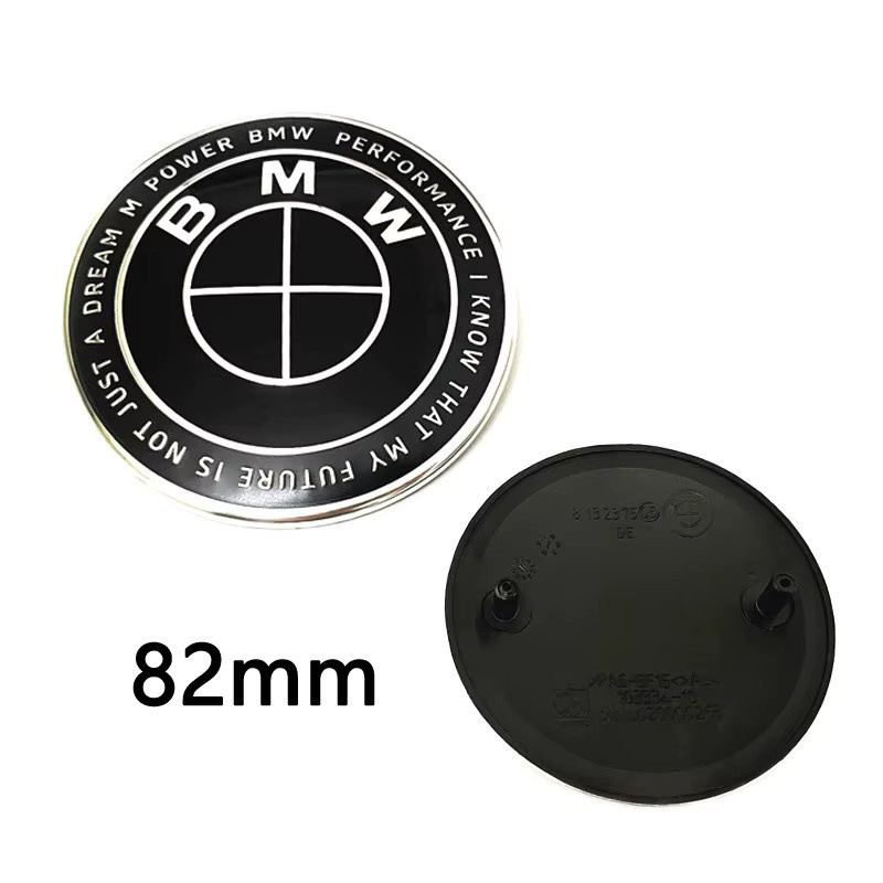 BMW Auto-Embleme in Schwarz für Motorhaube, Lenkrad und Felgenkappen für Modelle G01 G20 X3 X5 F30 E36 F20 E46 X6 M4 E60 E93 E87 - Bild 5