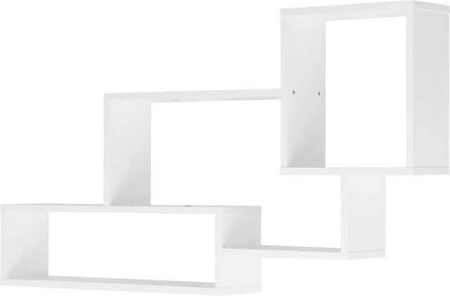 Wandregal Daniela von möbel direkt online, modernes Wandregal aus beschichtetem Holzwerkstoff für Wohnzimmer und Esszimmer, B/H/T: 104 x 58 x 15 cm - Bild 1