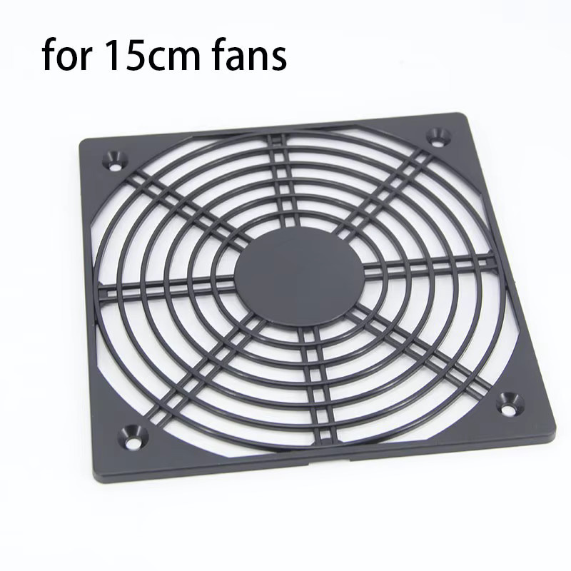 FVJVYE Lüfter Schutznetz aus Kunststoff in Schwarz für Axial Flow Fan Kühlung Ausrüstung - Bild 2