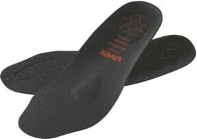 Uvex Einlegesohle 95790 in Schwarz Orange Grau Weite 14 Größe 37 - Bild 1