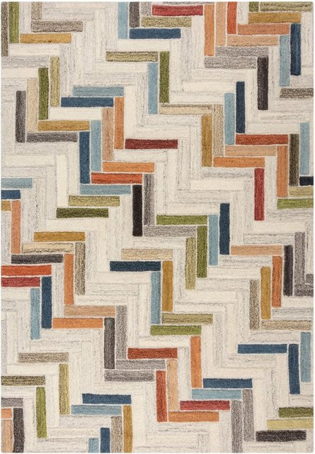 Flair Rugs Wollteppich Russo Mehrfarbig B x T: 160 x 230 cm - Bild 1