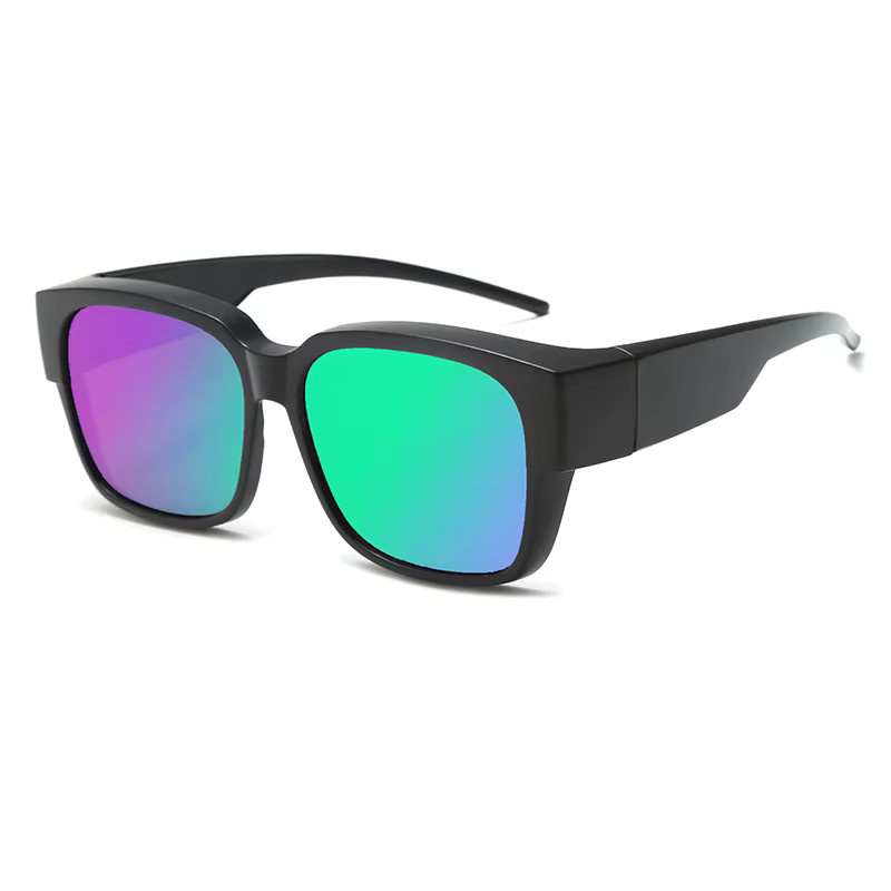 RUISIMO Sonnenbrille, eckig, Vollrand, Kunststoff, unisex, polarisiert, multicolour - Bild 4