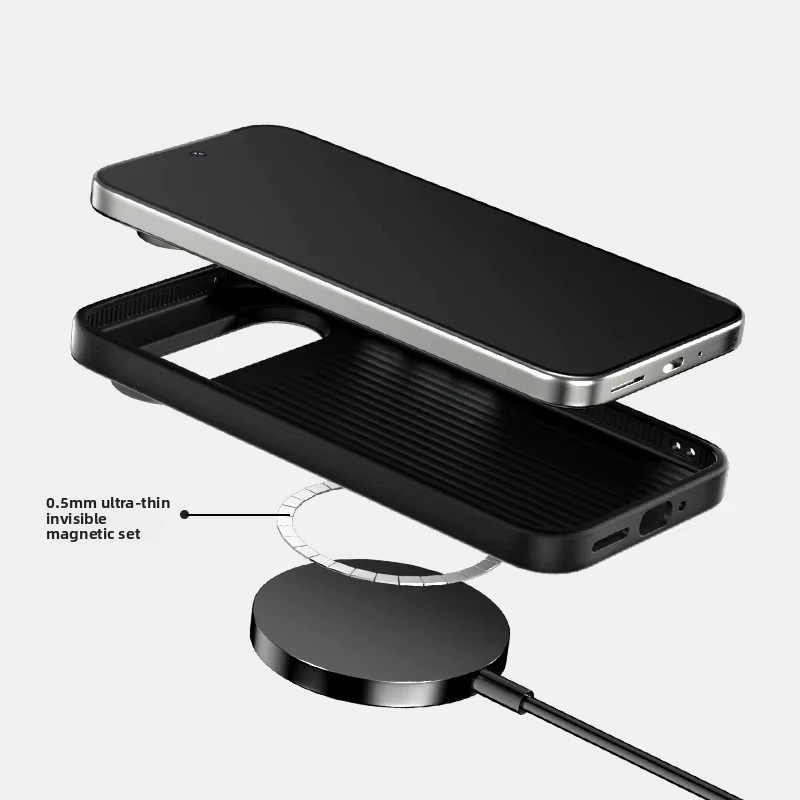 Stoßfeste MagSafe Schutzhülle im Kevlar-Carbonfaser-Muster für Google Pixel 11, 10, 9 Pro XL und 9A Pro in Schwarz - Bild 4