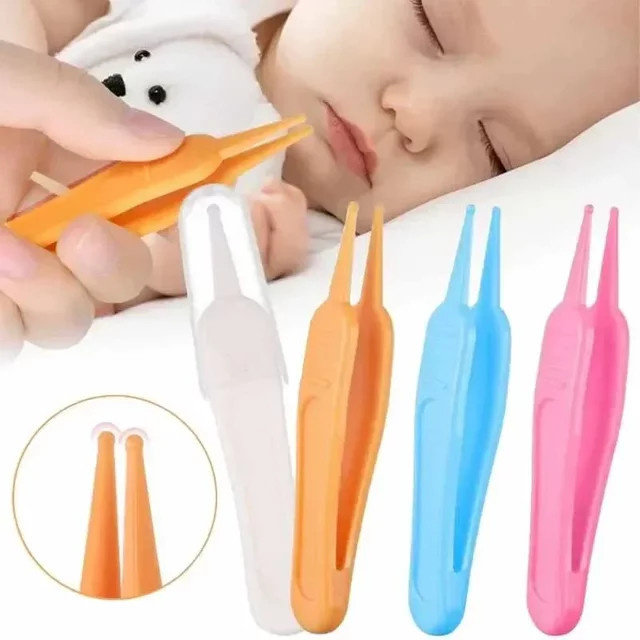 vvocci Safety Nasenreiniger Pinzette aus Kunststoff für Babys und Kinder in Blau - Bild 1