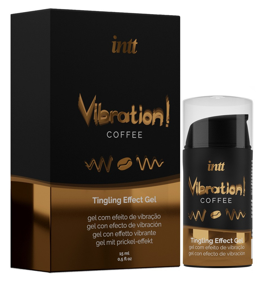 intt Stimulationsgel Vibration! Coffee, Unisex - Bild 2