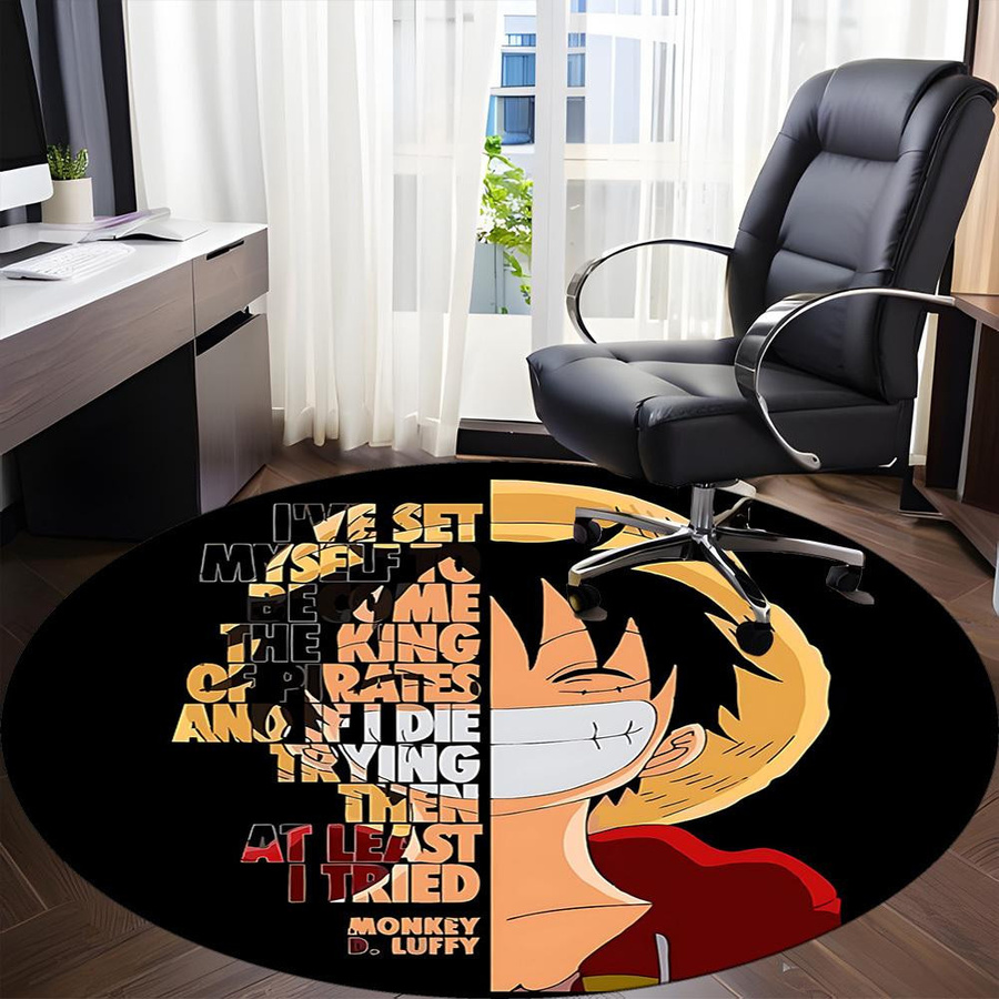 Runder Teppich One Piece von Yi Xin One, Mehrfarbig, Durchmesser: 80 cm - Bild 4