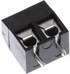 Molex 395430602 Printklemme mit 2 Polen in Schwarz - Bild 1