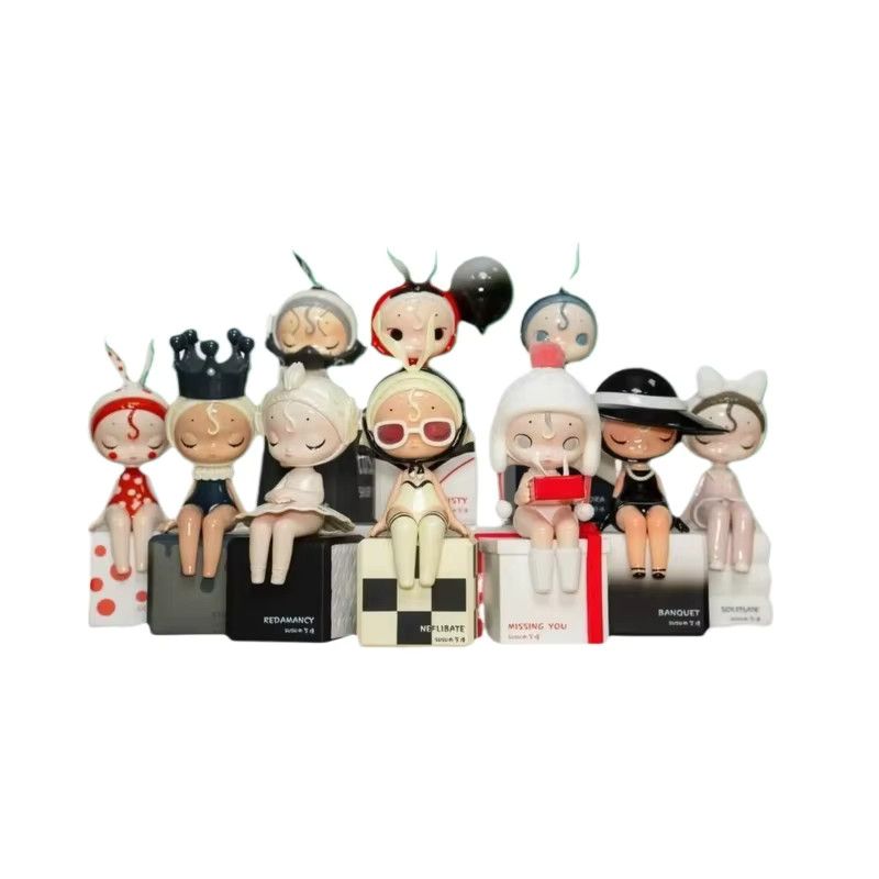 52TOYS Susu Collectors Series Blindbox zweite Generation Trendige Spielzeugpuppe als Deko-Ornament in Multicolor - Bild 6