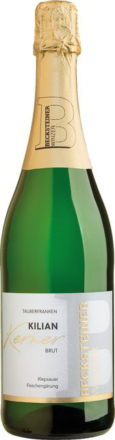 Becksteiner Winzer Kilian Klepsauer, Kerner, Sekt, Brut, 2023, Schaumwein, 0,75 l - Bild 1