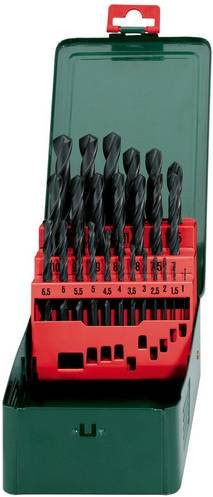 Metabo HSS-R Metall-Spiralbohrer-Set 25-teilig in Schwarz und Multicolour - Bild 1