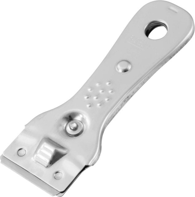 Fackelmann Kochfeldschaber Scrubber aus Edelstahl in Silber - Bild 1