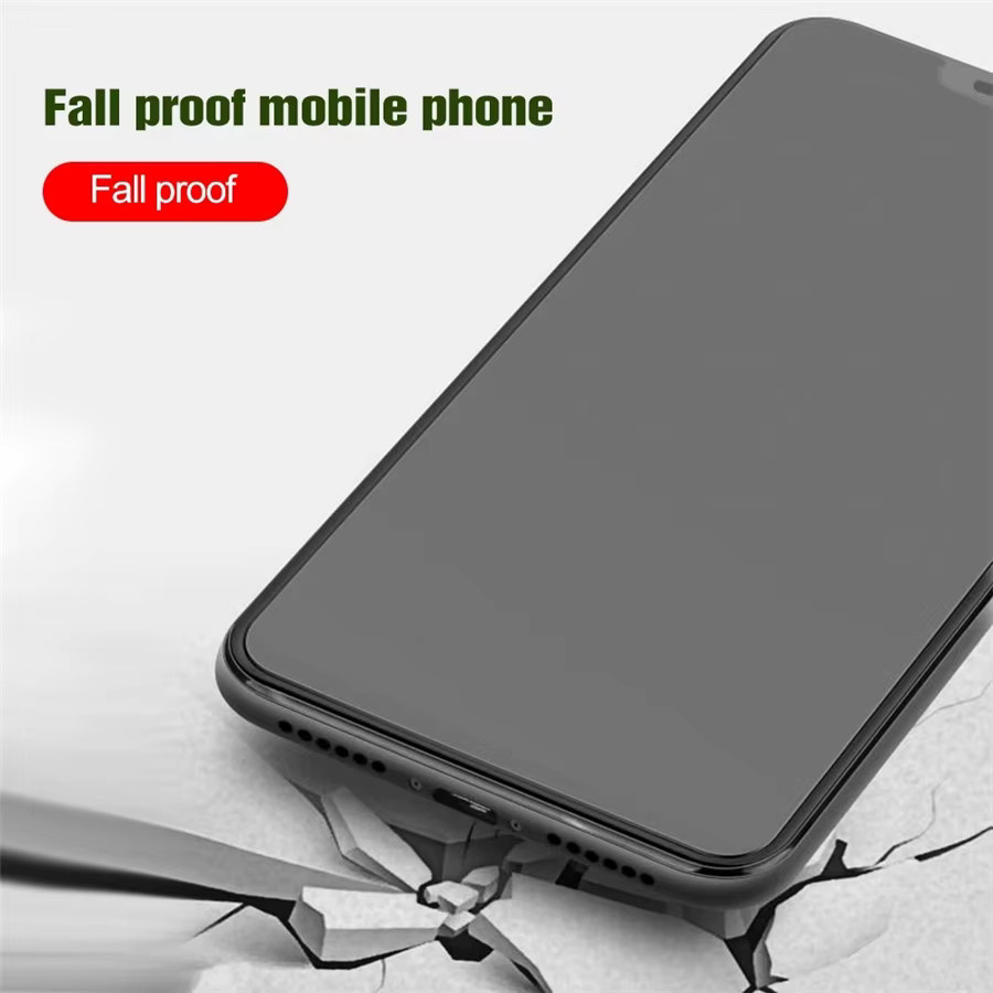 3er-Set LYYDFUMAN Mattes Panzerglas für iPhone 16 15 14 13 12 11 Pro Max Plus Mini XR Transparent Stoßfestes Vollbildschutzglas - Bild 2