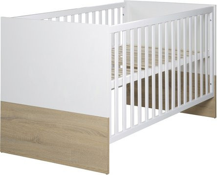 roba Kinderbett aus Massivholz in Weiß, B/T/H: 76 x 80 x 142 cm - Bild 1