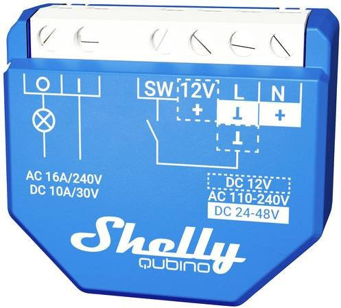 Shelly Wave 1 Schaltaktor Z-Wave+ in Blau - Bild 2
