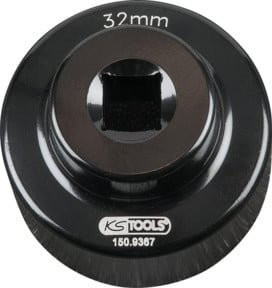 KS Tools Ölfilterschlüssel 3/8 Zoll in Schwarz - Bild 1