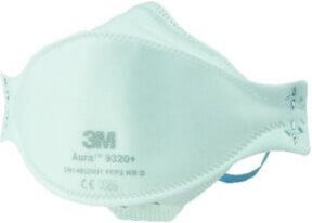 3M Atemschutzmaske Aura FFP-2 NRD in Weiß nach EN 149 - Bild 1