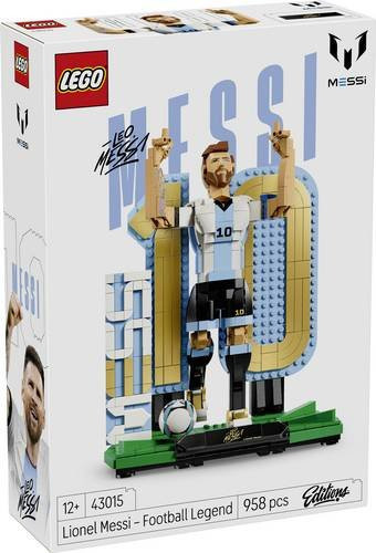 LEGO Lionel Messi Fußballlegende Konstruktionsspielzeug ab 12 Jahren - Bild 1