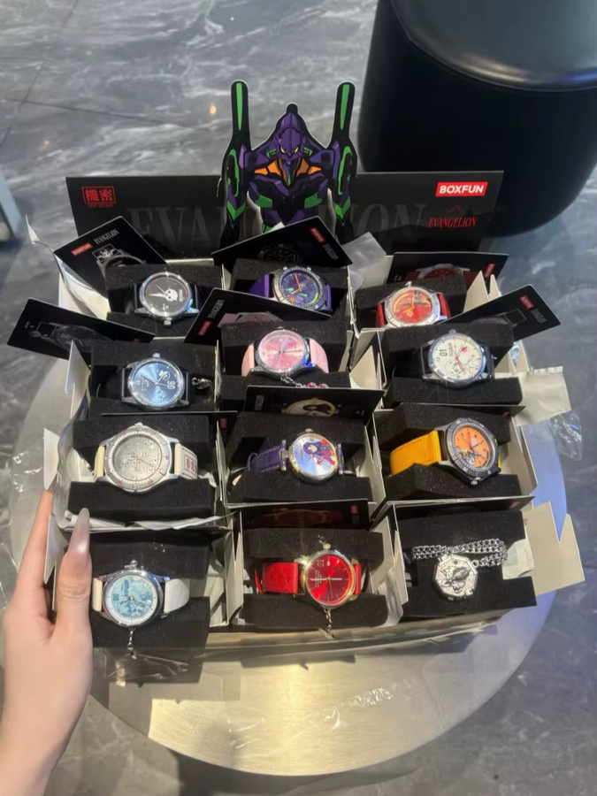Bandai Armbanduhr Neon Genesis Evangelion, Silber, Unisex - Bild 4